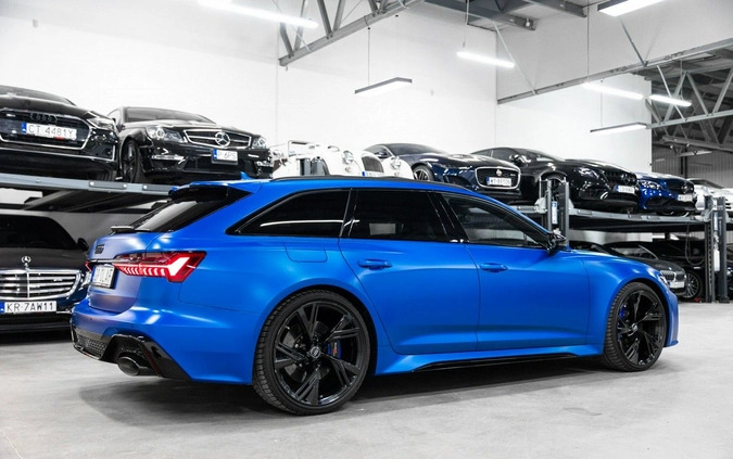 Audi RS6 cena 575000 przebieg: 52581, rok produkcji 2021 z Krasnystaw małe 781